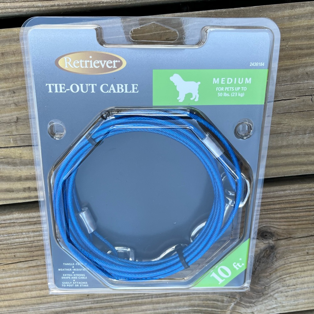 10’ Tie Out Cable